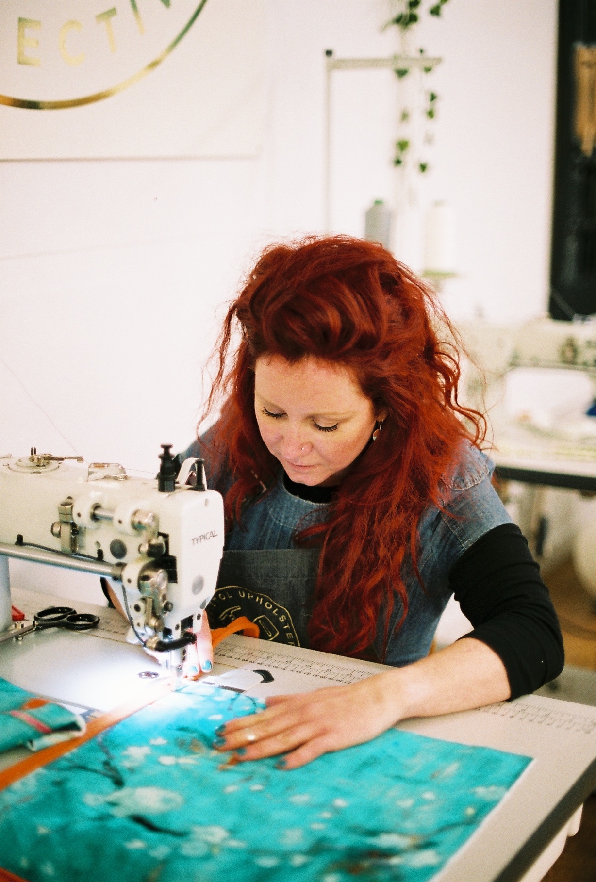 Sewing machine & Leigh-Anne Bristol Upholstery Collective